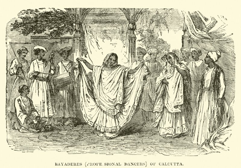 Kalkütalı Bayaderes (Profesyonel Dansçılar) by English School