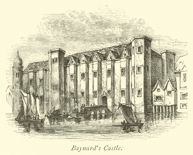 Baynard Kalesi by English School