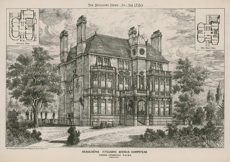 Beauchene, Fitzjohn Caddesi, Hampstead by English School