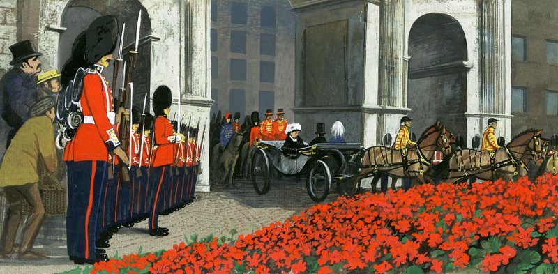 Victoria günlerinde sardunya yatakları by English School