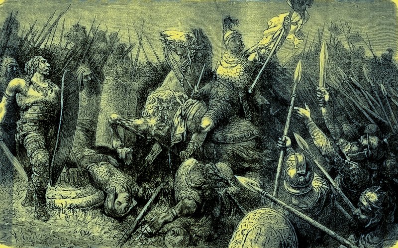 Belisarius, Roma ordusunu Gotlara karşı yönetiyor, The Illustrated History of the World