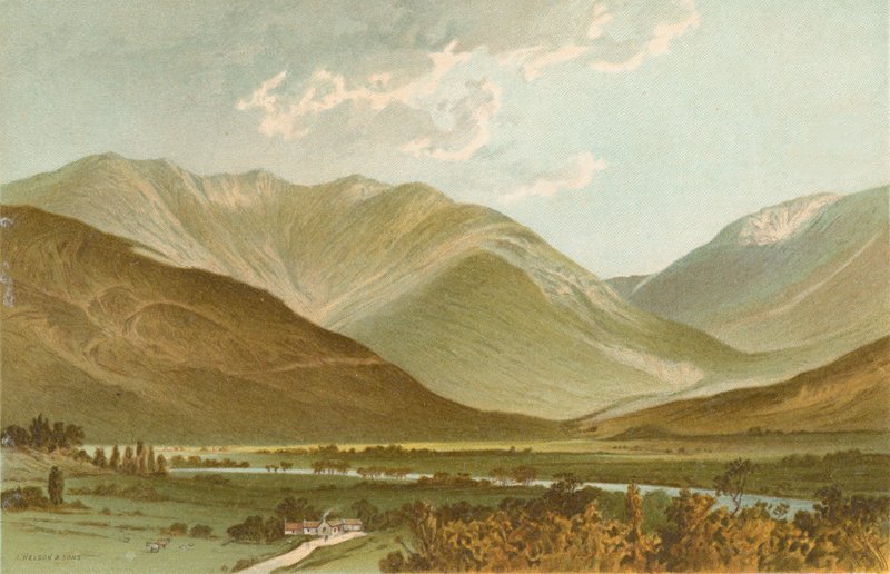 Dalmally konumundan Ben Cruachan by English School