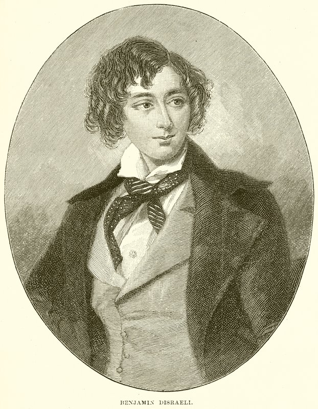 Benjamin disraeli by English School