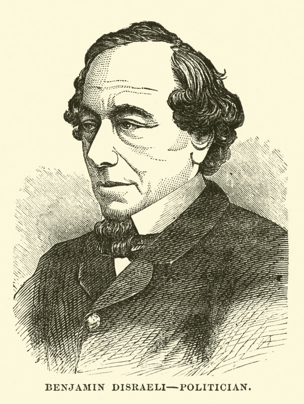 Benjamin Disraeli, Politikacı by English School