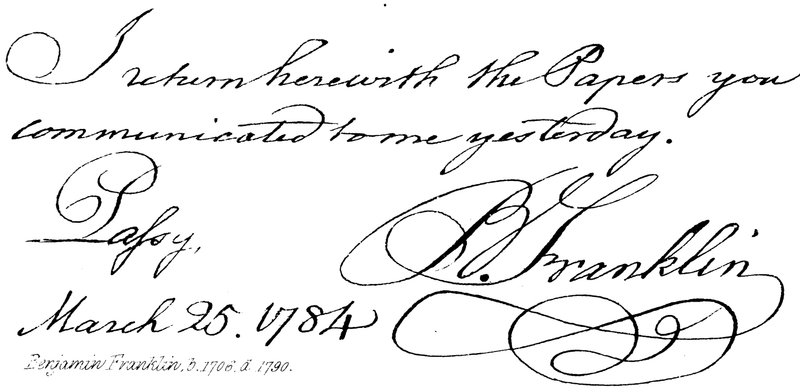 Benjamin Franklin, 1706, d 1790 by English School