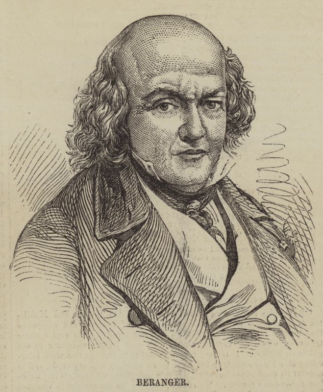 Beranger (gravür) by English School