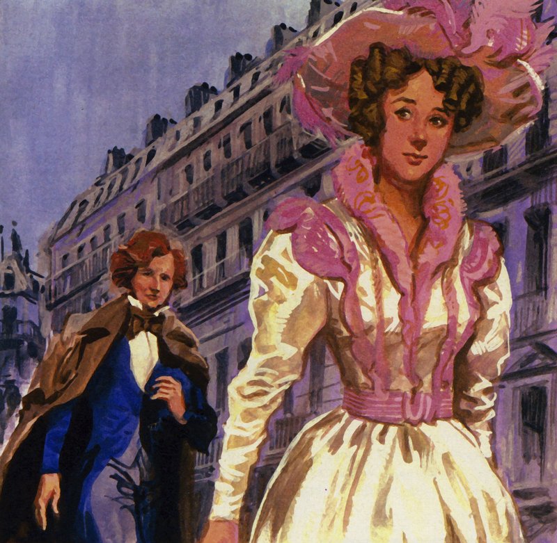 Berlioz, Henrietta Smithson ile tanıştı ve aşık oldu by English School