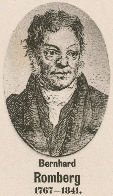 Bernhard Romberg (gravür) by English School