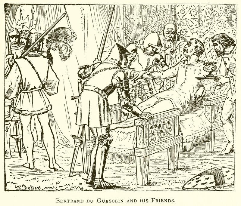 Bertrand du Guesclin ve Arkadaşları by English School