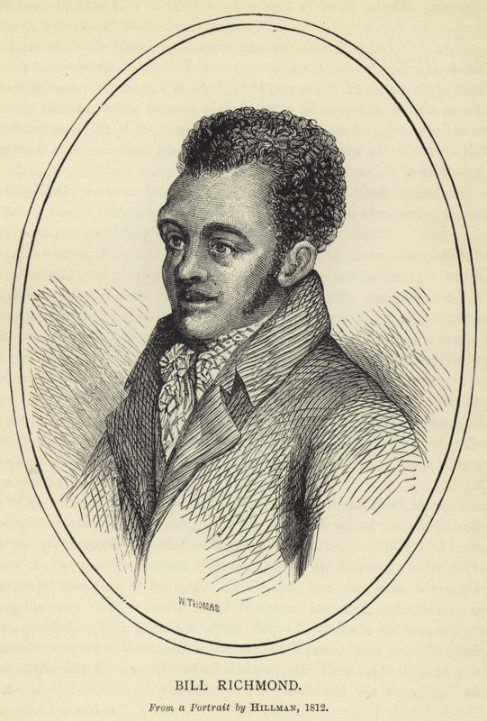 Bill Richmond, Hillman'ın Portresinden, 1812 by English School