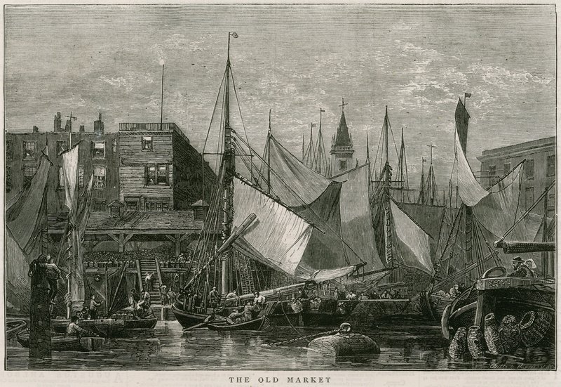 Billingsgate, eski pazar by English School