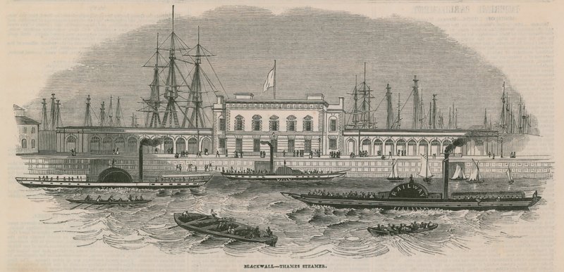 Blackwall Thames Buharlı Pişirici by English School