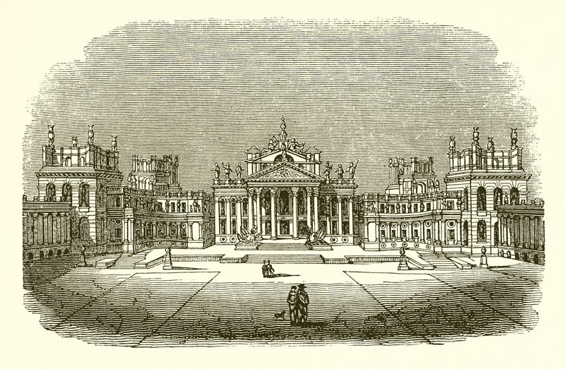 Blenheim Evi by English School