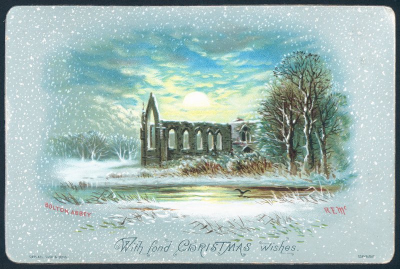 Bolton Manastırı, Noel Kartı by English School