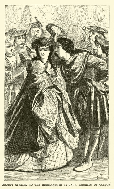 Gordon Düşesi Jane tarafından Highlanders