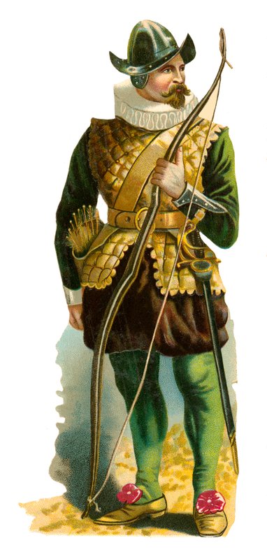 Kraliçe I. Elizabeth zamanının okçusu, 1559-1603 by English School