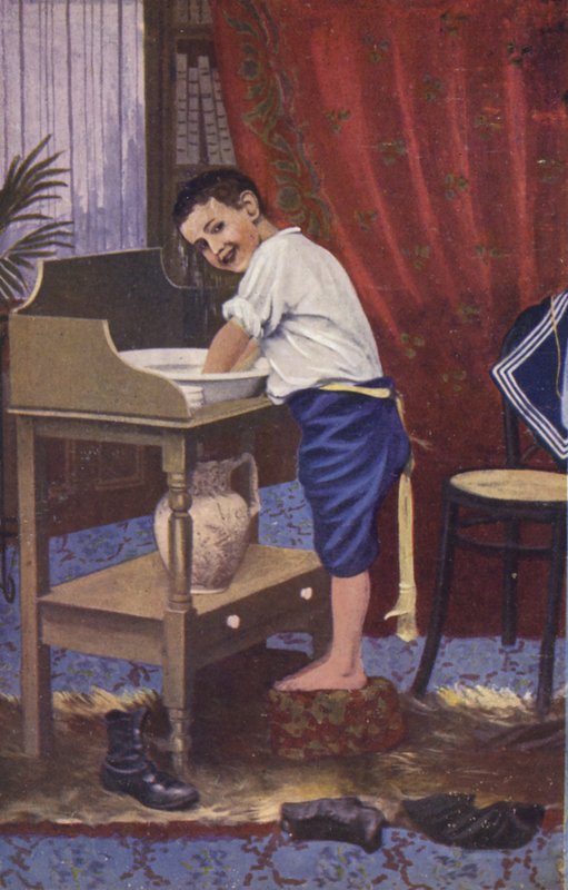 Çocuk yıkama (renkli taş) by English School