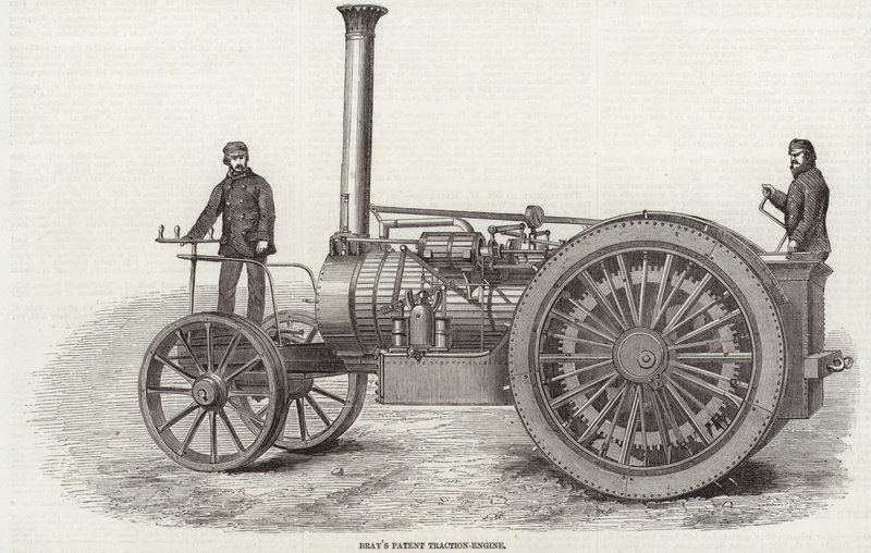 Brays Patentli Çekiş Motoru by English School