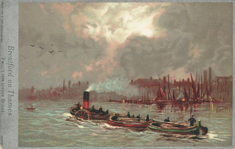 Thames Nehri üzerinde Brentford by English School