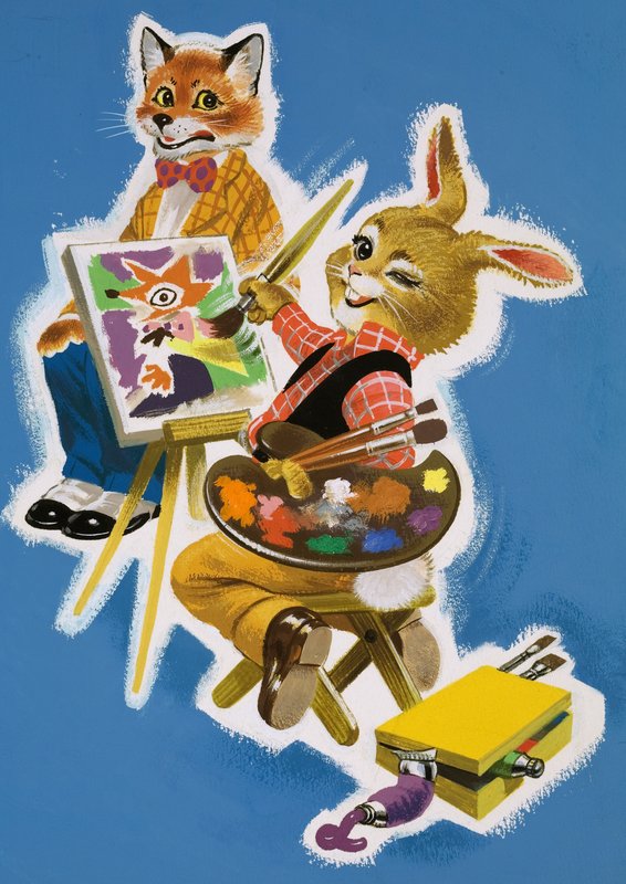 Brer Rabbit ve Brer Fox by English School