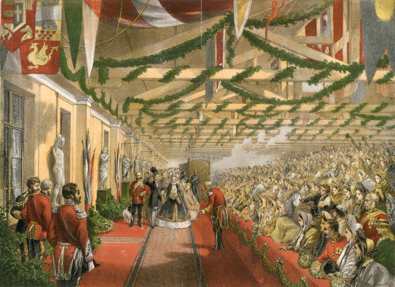 Duvarcı Kolları, 7 Mart 1863 by English School