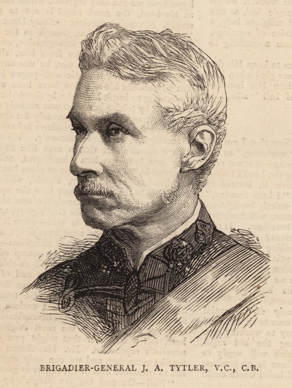 Tuğgeneral J A Tytler, VC, CB (gravür) by English School