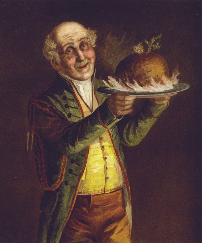 Noel pudingini getirmek by English School
