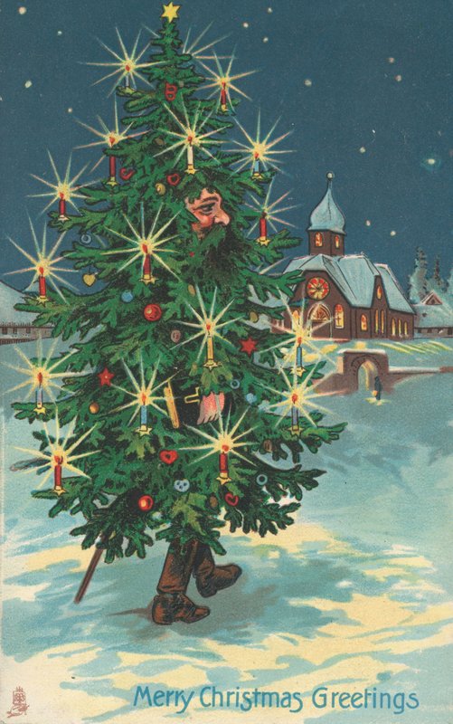 İngiliz Noel kartı by English School