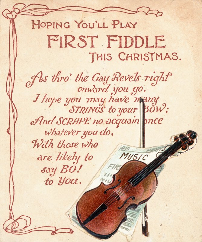 İngiliz Noel kartı by English School