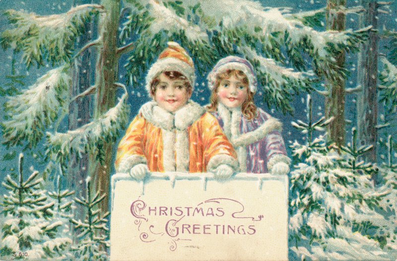 İngiliz Noel kartı by English School