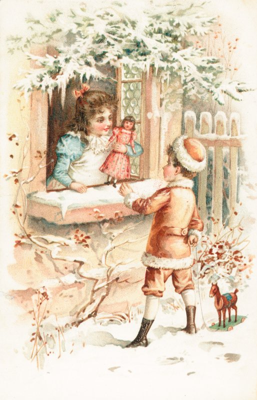 İngiliz Noel kartı by English School