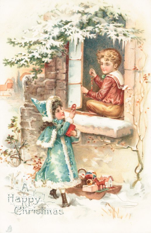 İngiliz Noel kartı by English School