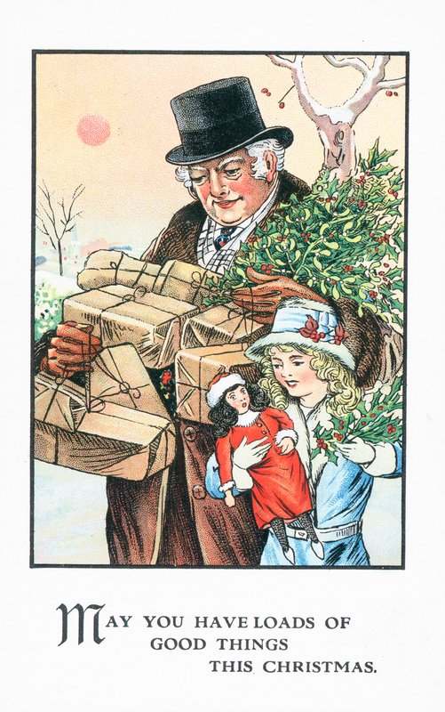 İngiliz Noel kartı by English School