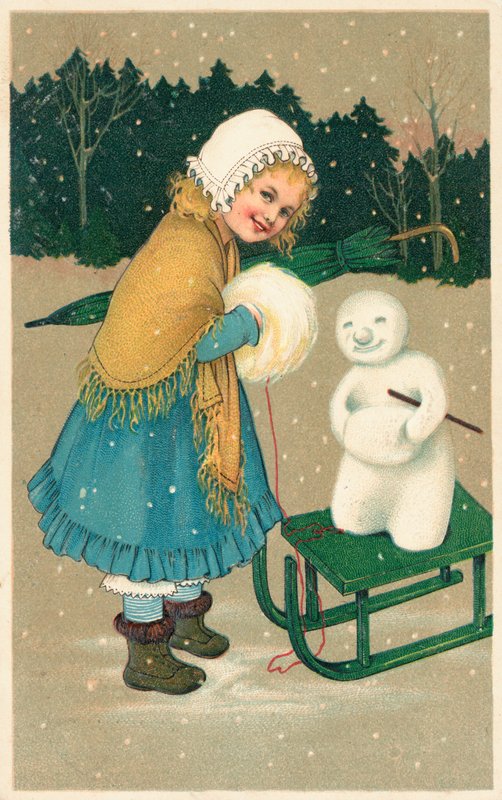 İngiliz Noel kartı by English School