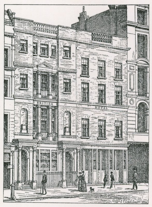 İngiliz Oteli, Cockspur Caddesi, Londra by English School
