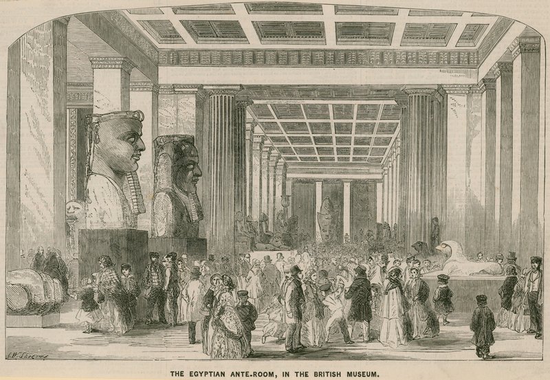 British Museum, Mısır Odası by English School