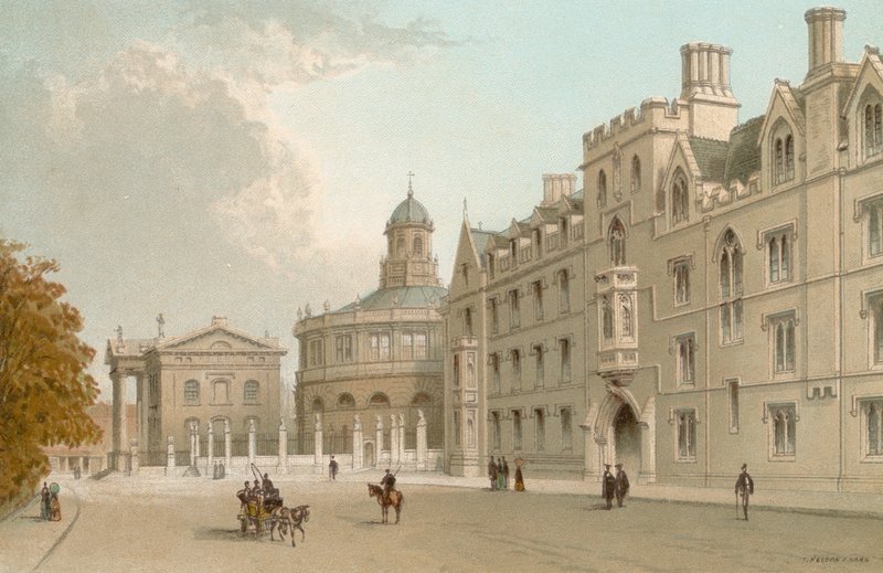 Broad Street--Oxford by English School