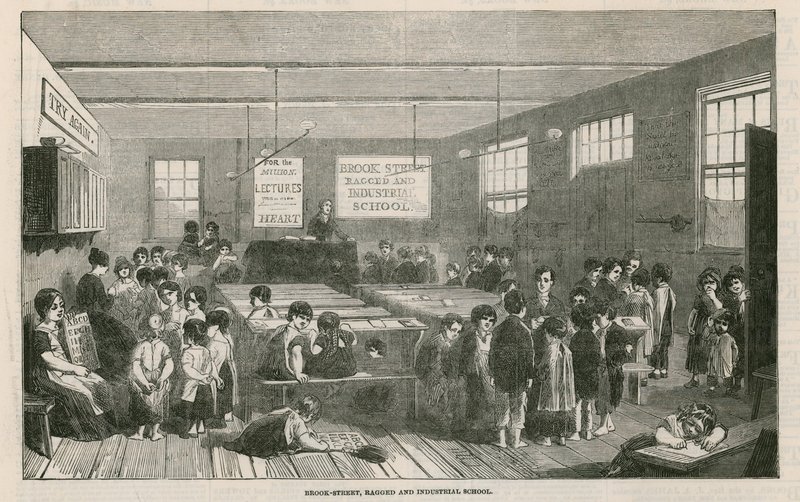 Brook Street, Düzensiz ve Endüstri Okulu by English School