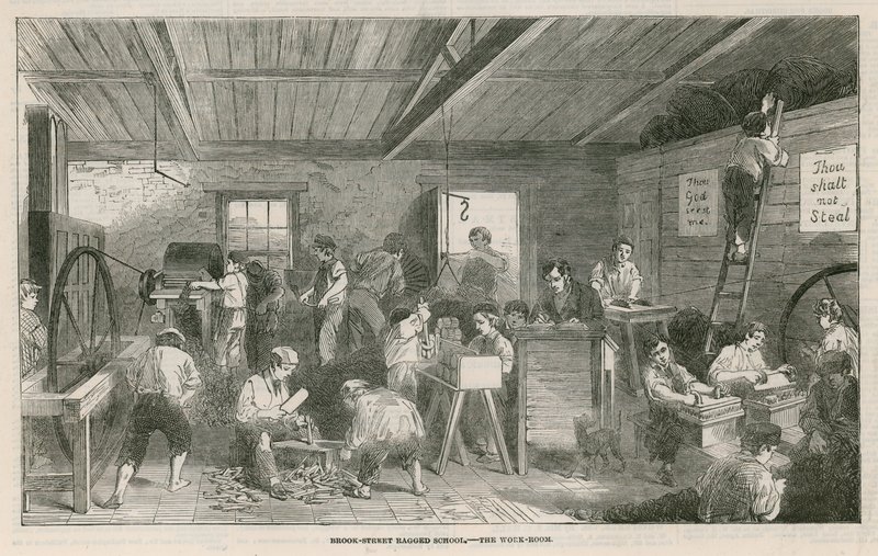 Brook Street, Düzensiz ve Endüstri Okulu by English School