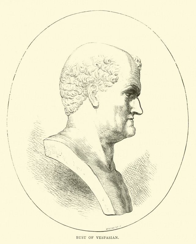 Vespasian Büstü by English School