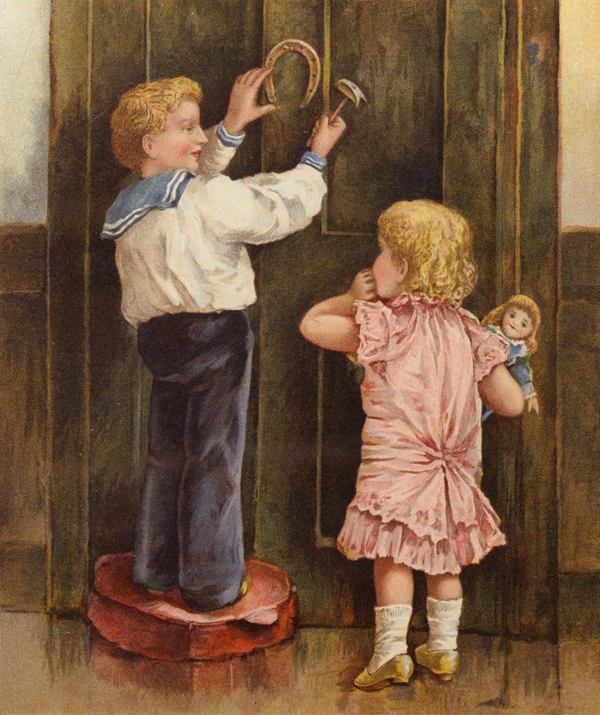 "Ama Percy, şans nedir?" (renkli taş) by English School