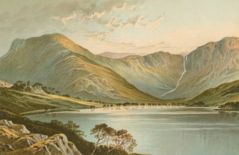 Buttermere ve Honister by English School