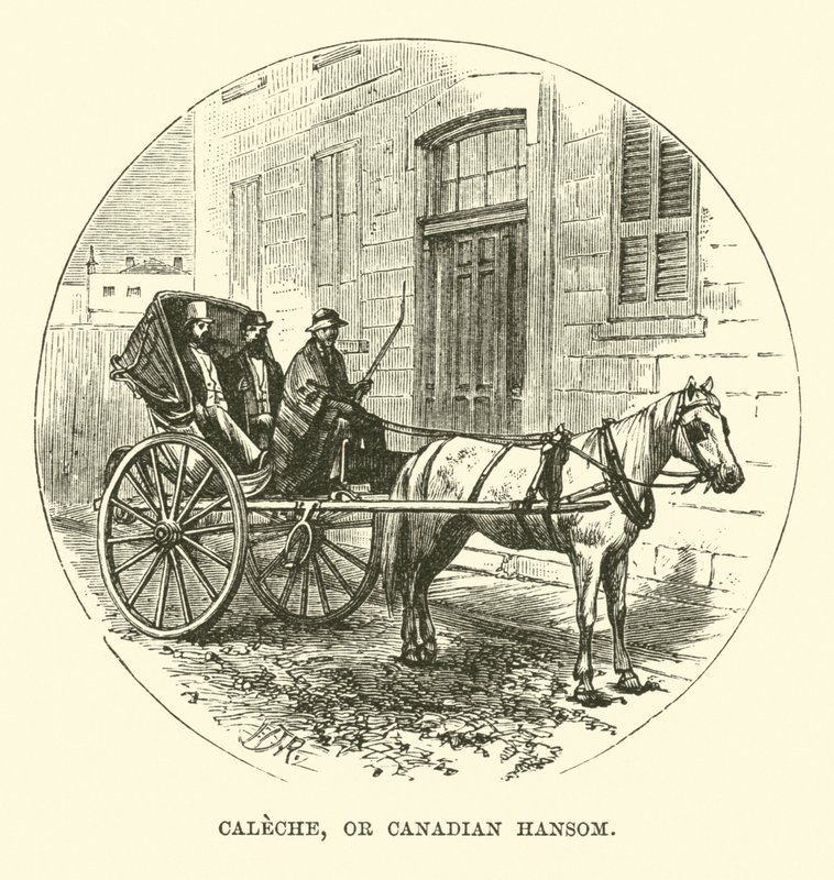 Caleche veya Kanadalı Hansom by English School
