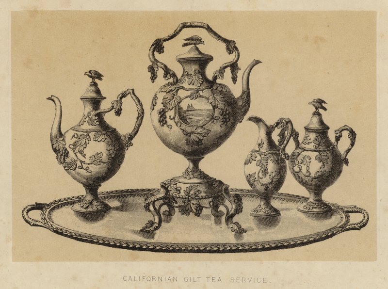 Kaliforniya Yaldızlı Çay Servisi (lito) by English School