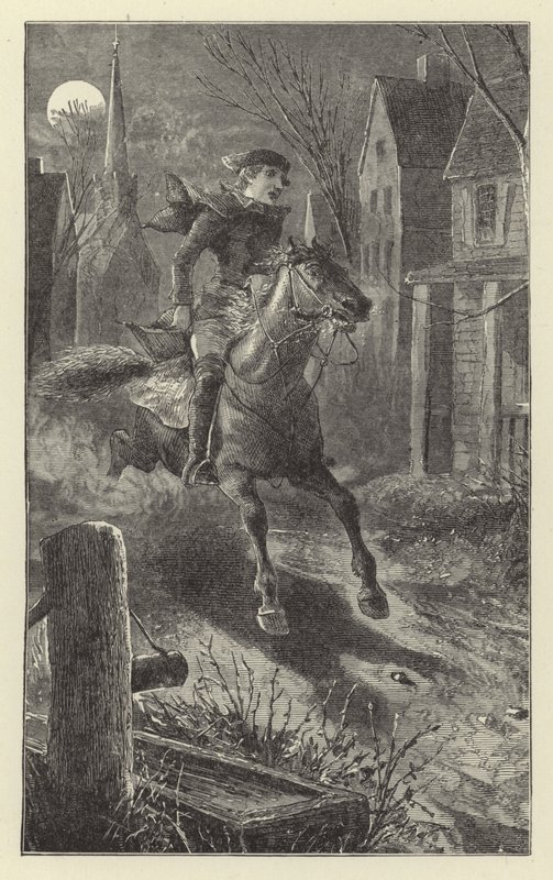 Silah çağrısı - Paul Revere