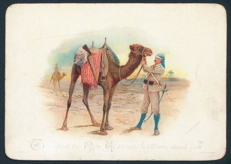 Camel Corps Noel kartı by English School