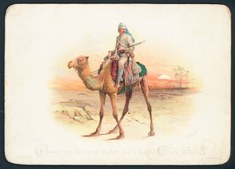 Camel Corps Noel kartı by English School