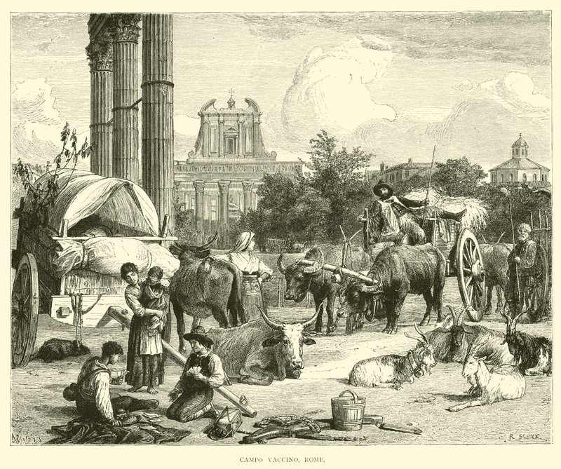 Campo Vaccino, Roma by English School