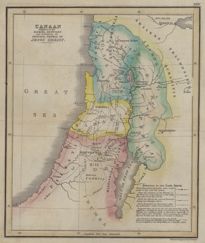 Canaan İncil Tarihine uyarlanmış ve İsa Mesih