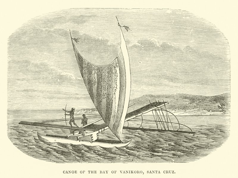 Vanikoro Körfezi Kanosu, Santa Cruz by English School